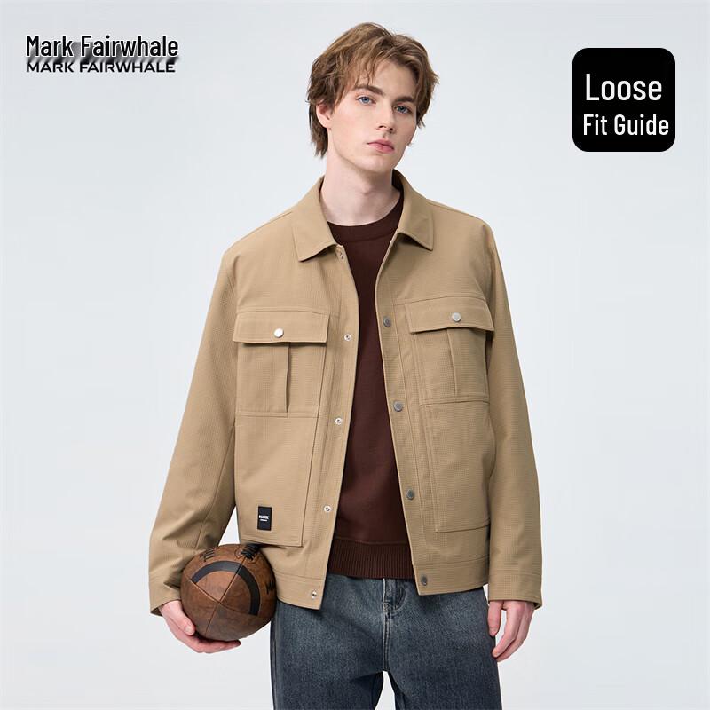 

Mark Fairwhale Men s Waffle Knit Workwear Jacket L