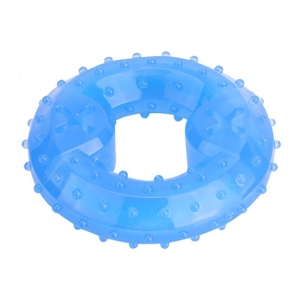 Soft Rubber Dog Cooling Toy circular Frozen Chew Toy Fun TPR Durable Toy  Indoor Play