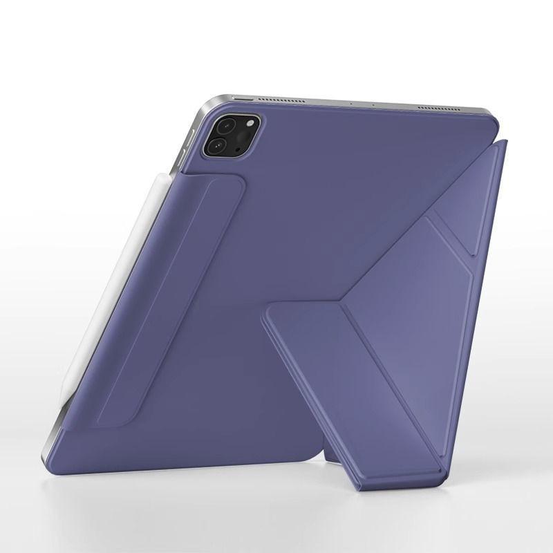 Magnetische Abnehmbare Doppelseitige Folio-Hülle für iPad 11. Gen A16 Pro 11 Air 5 Mit Ständer Sleep/Wake Anti-Shock PU-Leder