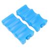 2pcs Breastmilk Ice Pack Contoured Shape Blue Reusable Ice Box for Breastmilk Working Mom