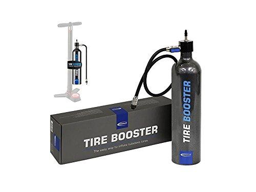 Насос для шин Schwalbe Tire Booster Tubeless с крепежными ремнями [Параллельный импорт]