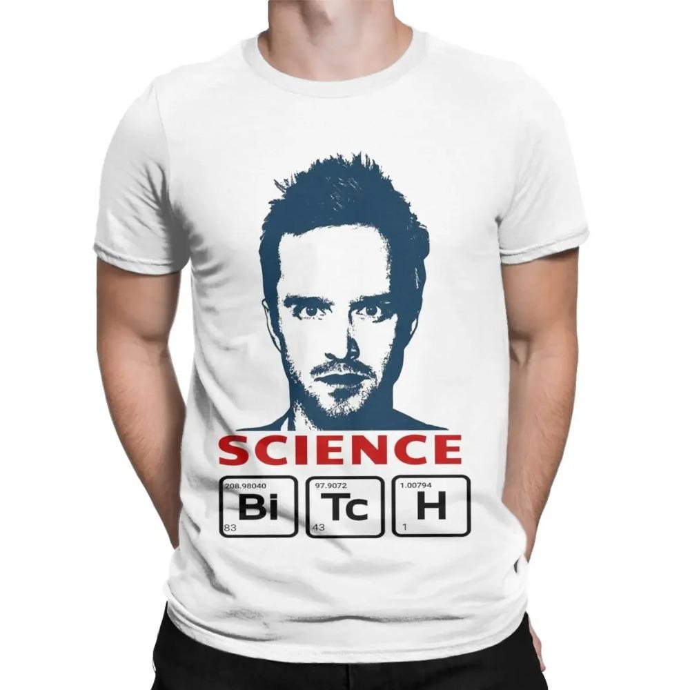 Fashion Breaking Bad T-Shirt for Men Crewneck Pure Cotton T Shirts Short Sleeve Tees Plus Size Clothes