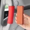 2Pcs Soft Pull Handle Gloves Non-slip Car Ceiling Handle Car Handle Cover  Car Interior Decoration