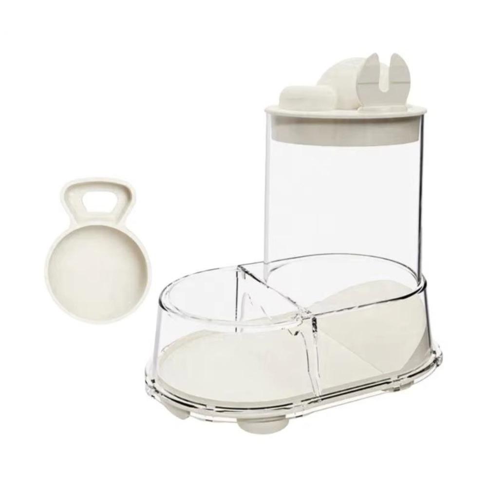 Large Capacity Pet Feeding Bowl Plastic Pet Food Water Dispenser  for Small Animals