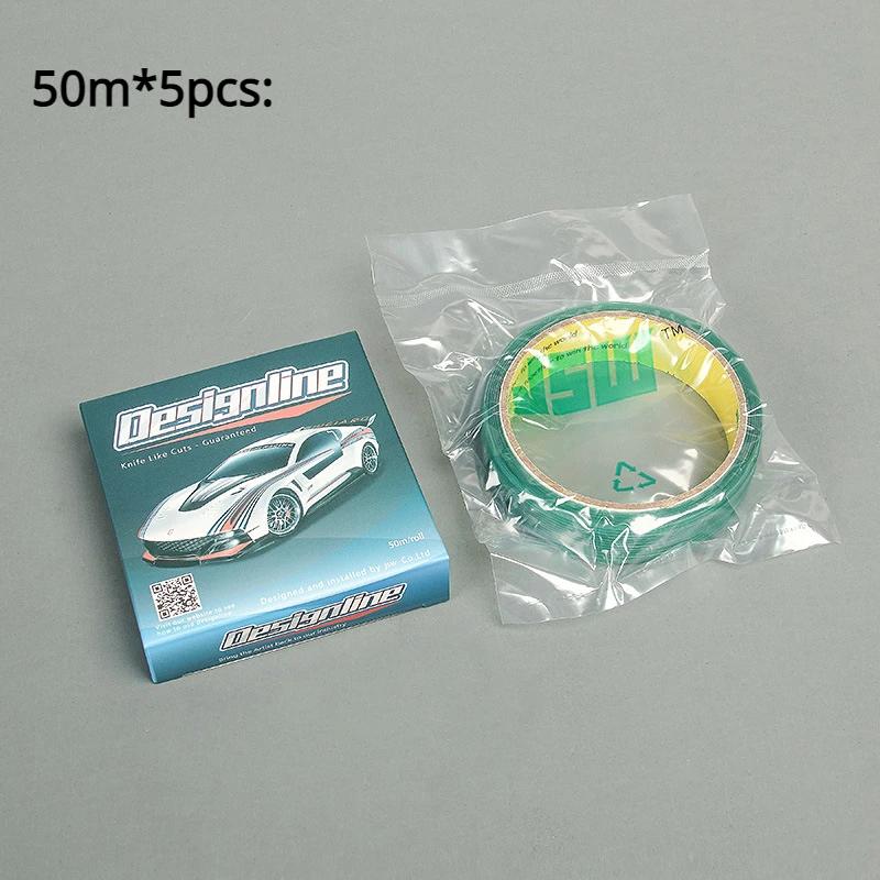 5/10/50M Vinyl Wrap Car Stickers Knifeless Tape Design Line Car Film Wrapping Cutting Tape Knife Car Styling Tool Accessories