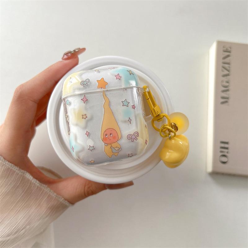 Cute backpack star villain for AirPods new 1st generation earphone protective cover new 1st generation Pro1st generation pendant 1st generation Airpods 1/2 generation