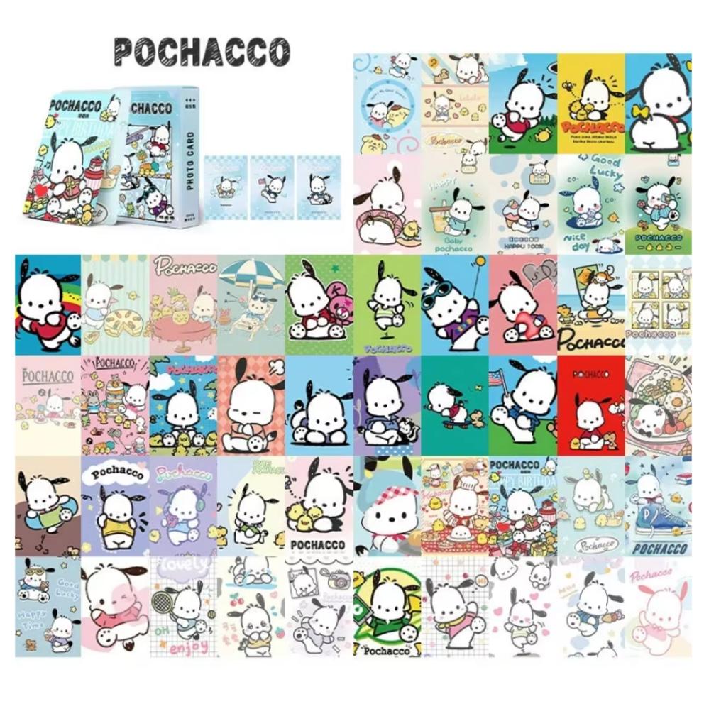 

Mapsiai Sanrio Character 55-Sheet Hologram Goods Photo Card, Pochaco, 1 Piece