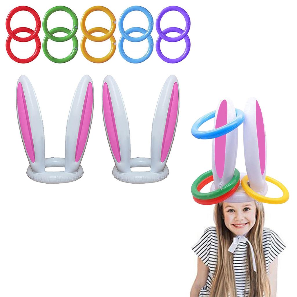 Aufblasbarer Ohrenhut, Kinderspielspielzeug aus Kunststoff