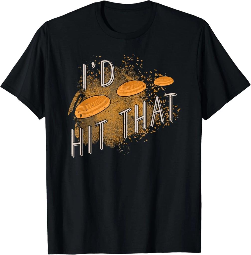 Skeet Shooting Trap Sporting Clay Target I'd Hit That Gift Unisex T-Shirt