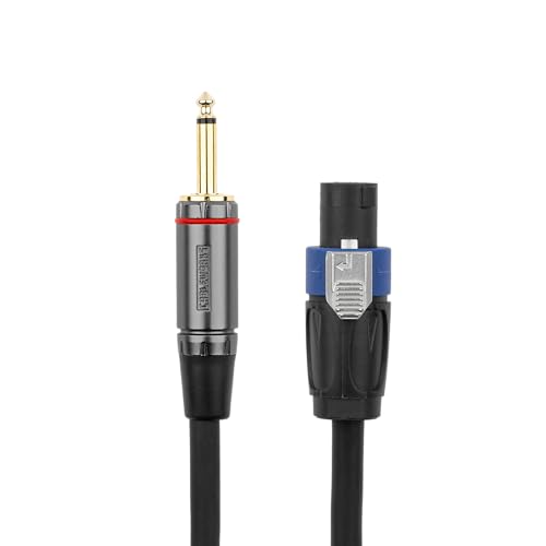 Cableworks by Gator Cases Headliner Series Speaker Cable (15ft) for TS-Phone/Speakon (GCWH-SPK-15-1TL) [Official Japanese Product]
