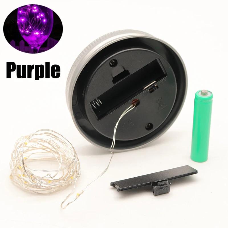 Solar Led Bottle Light Cap Outdoor Colorful Led Tinsel Garden Fairy Lights Garland Waterproof Wedding Christmas Holiday Decor