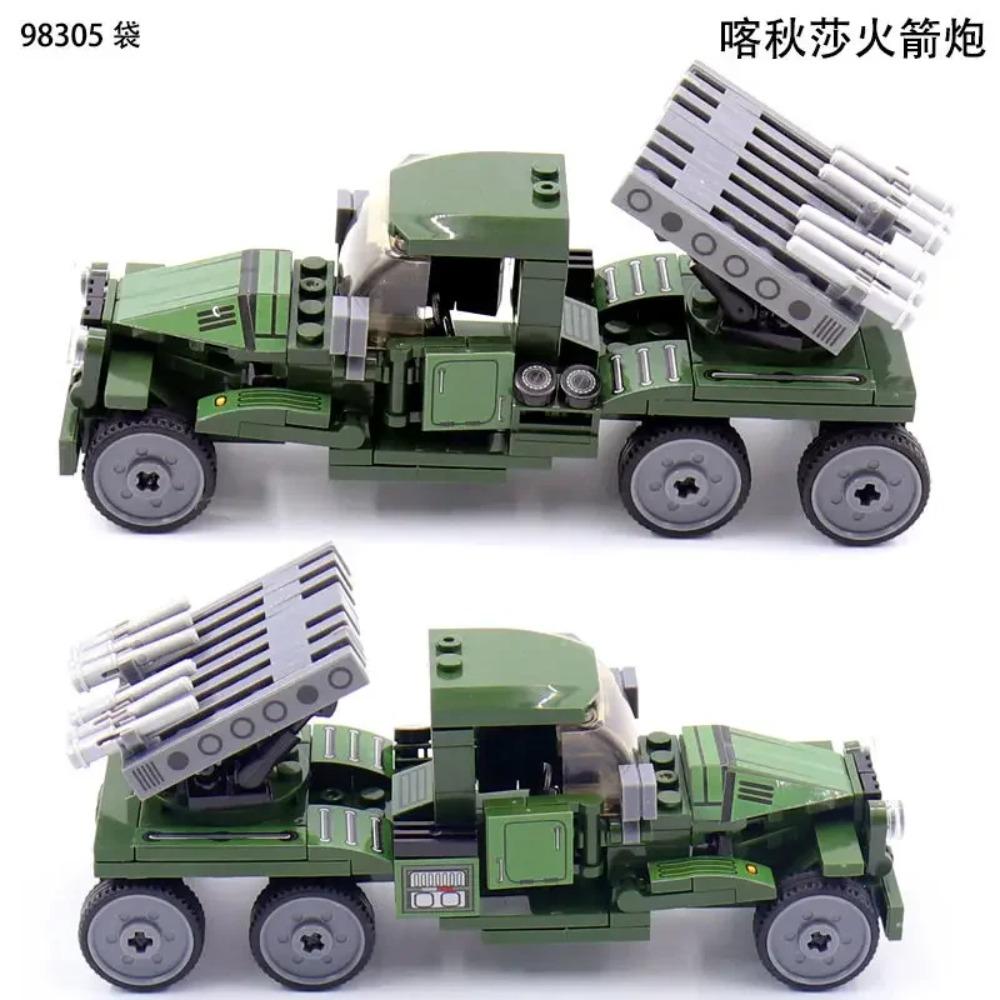 Carro armato leggero tedesco della Seconda Guerra Mondiale PZ.KPFW.38(T)Mattoncini da Costruzione Carro Armato Serie Militare WW2 Set Modello Mattoncini Giocattoli per Bambini Regali