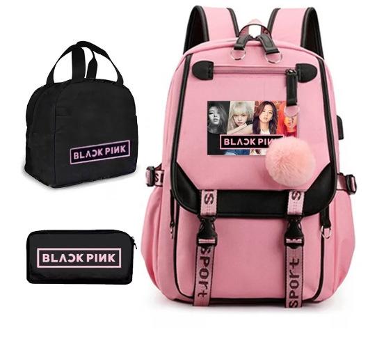 Usb Charging School Bag Male And Female Students Backpack Backpack