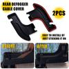 Rear Windshield Harness Protective Cover for Jeep Wrangler JL 2018- Defogger Cable Cover Glass Heating Line Cover