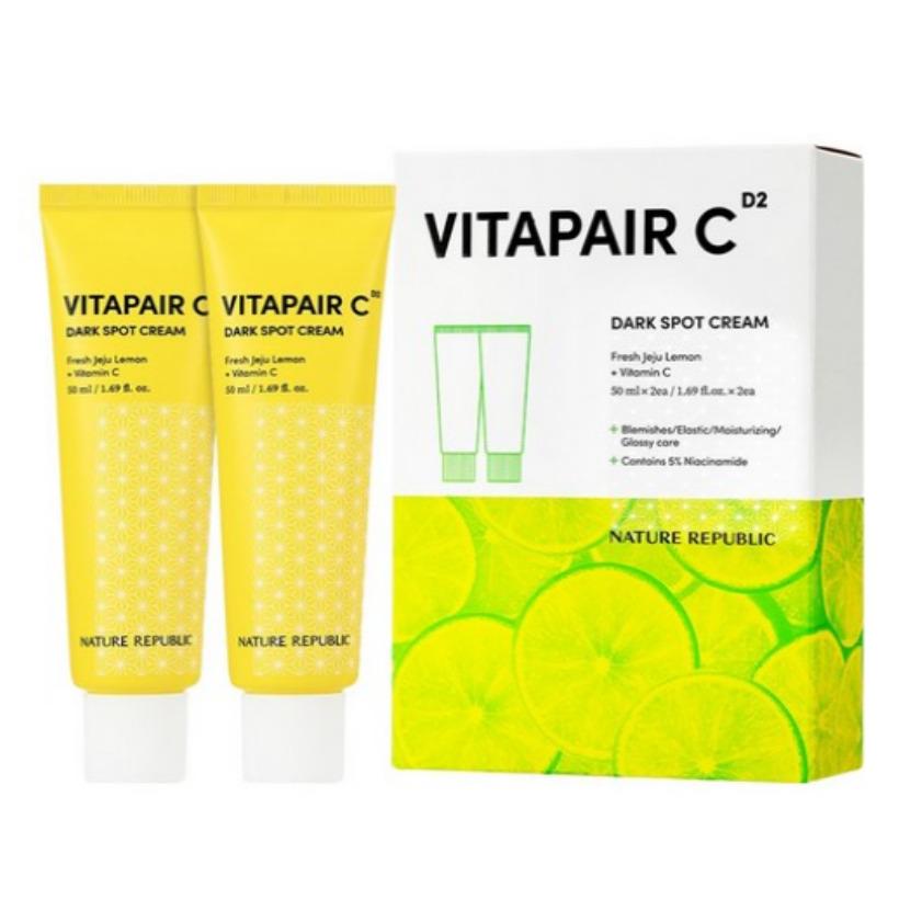 NATURE REPUBLIC Vitapair C Dark Spot Cream 50ml x 2pcs Korea Beauty