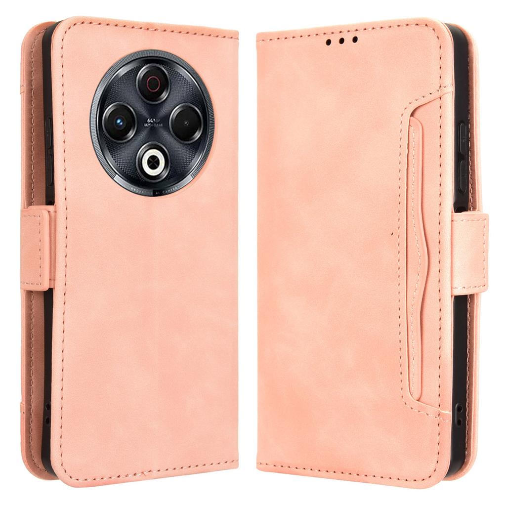 For TECNO Spark 30 4G KL6 Leather Case Phone Wallet Cover with Multiple Card Slots