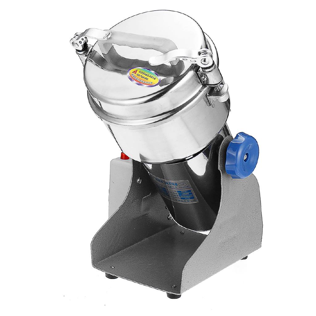 Electric Herb Grain Grinder Cereal Mill Flour Coffee Wheat Cereal Grinding Pulverizer Food Machine Grinder Tool 550W