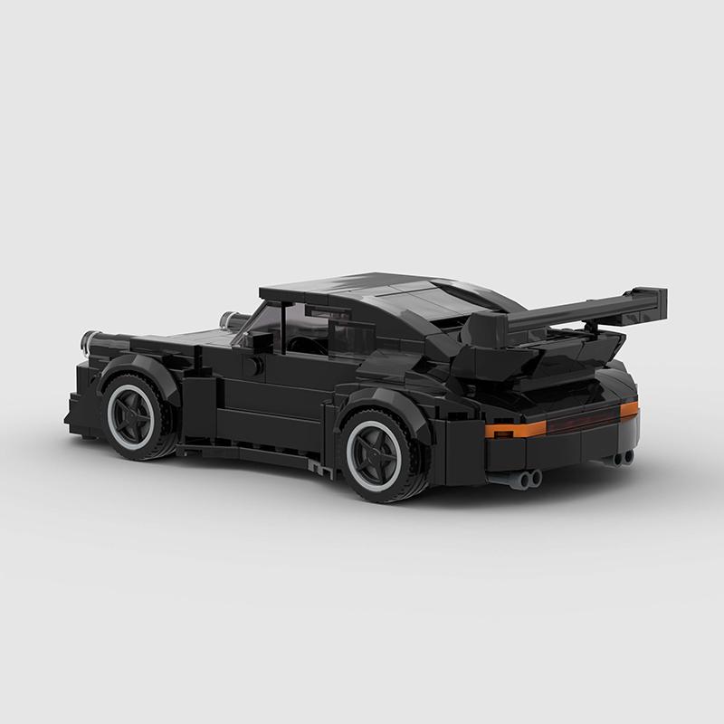MOC RWB Racer Cars City Sports Vehicle Building Blocks Creative Garage Toys Education Brick Christmas Child Gift