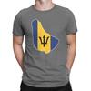Barbados Flag Barbadian Graphic Printing T Shirts Unisex WoUnisex 100 Cotton Tee Shirt Clothes