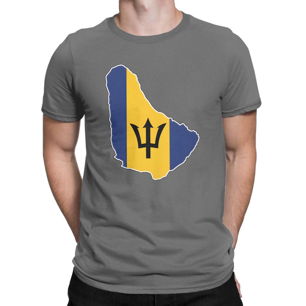 Barbados Flag Barbadian Graphic Printing T Shirts Unisex WoUnisex 100 Cotton Tee Shirt Clothes