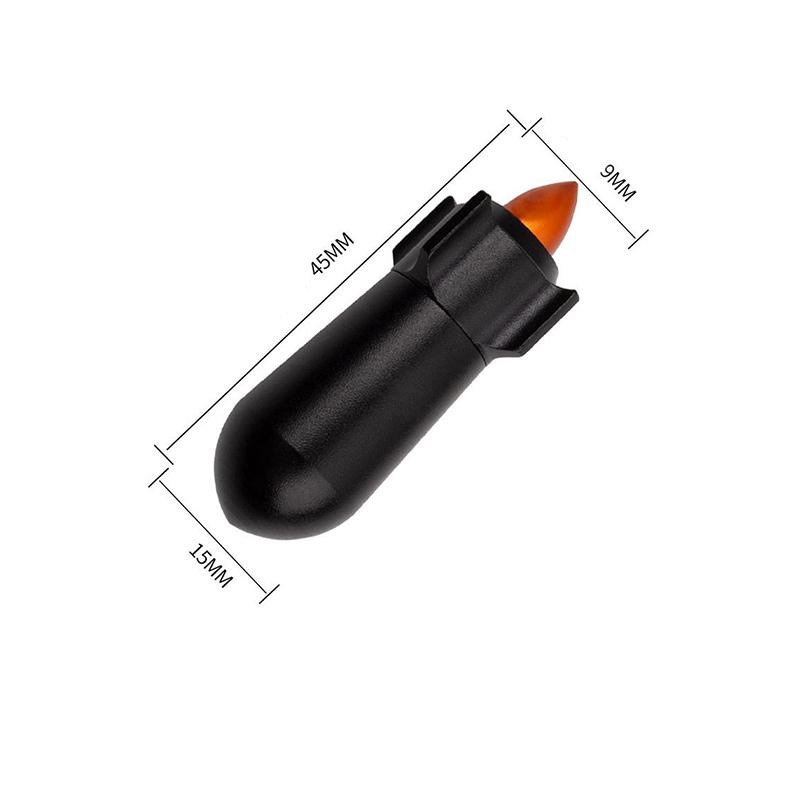 Aluminum Alloy EDC Sealed Storage Capsule Case Mini Metal Waterproof Bottle Storage Portable Medicine Case Outdoor Camping Tool