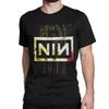 Vintage NIN Rock Band Nine Inch Nails  T-Shirts Men Women Round Neck 100% Cotton T Shirt  Short Sleeve Tees Original Tops