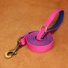 5ft PU Leather Dog Leash 2 Layer Soft Leather Dog Leash Pet Walking Training Leads Durable for Small Medium Large Dogs Pitbull