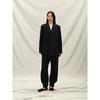 Anggae Draped Trouser Black