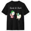 Unisex Women Yoshitomos Nara Three Little Girl T Shirts  100 Cotton Clothing Funny Short Sleeve Crewneck Tee Shirt
