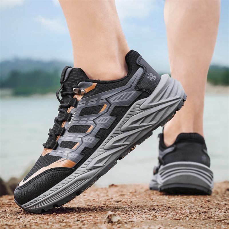 New Men's Shoes Outdoor Hiking Casual Shoes Men's Travel Sports Running Shoes Dad Shoes