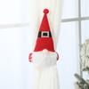 Cartoon snowman doll Christmas wind curtain straps Creative woven curtain decoration Cartoon bundled straps