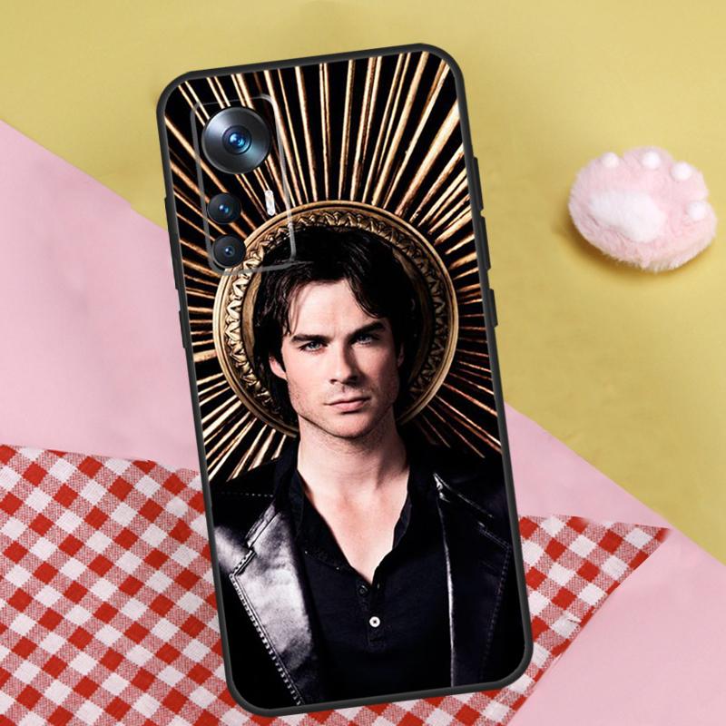 Damon Salvatore Vampire Diaries Case For Xiaomi 15T 14T 13T 17 Pro Max 13 14 15 Ultra Cover For POCO F7 F5 F6 X5 X6 X7 Pro