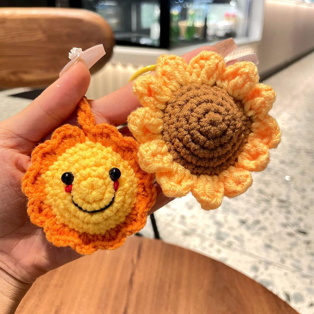 Cute Creative Fashion Handmade Weaving Good Things Happen Keychain Exquisite Cartoon Men'S And Women'S Backpack Small Pendant