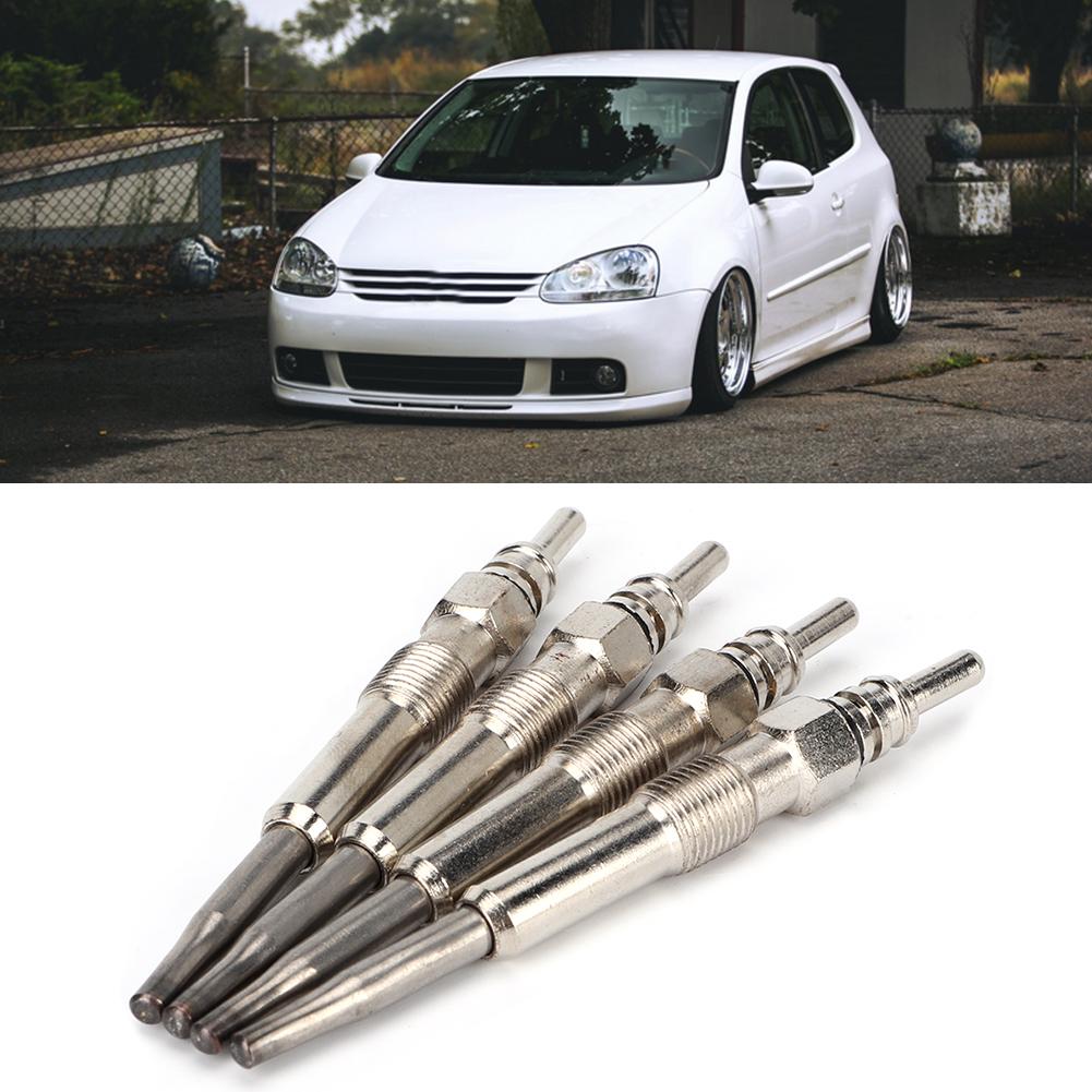 4pcs Diesel Heater Glow Plugs 1ZGP607 Fit for SKODA OCTAVIA 1.9 May 2004 Onwards