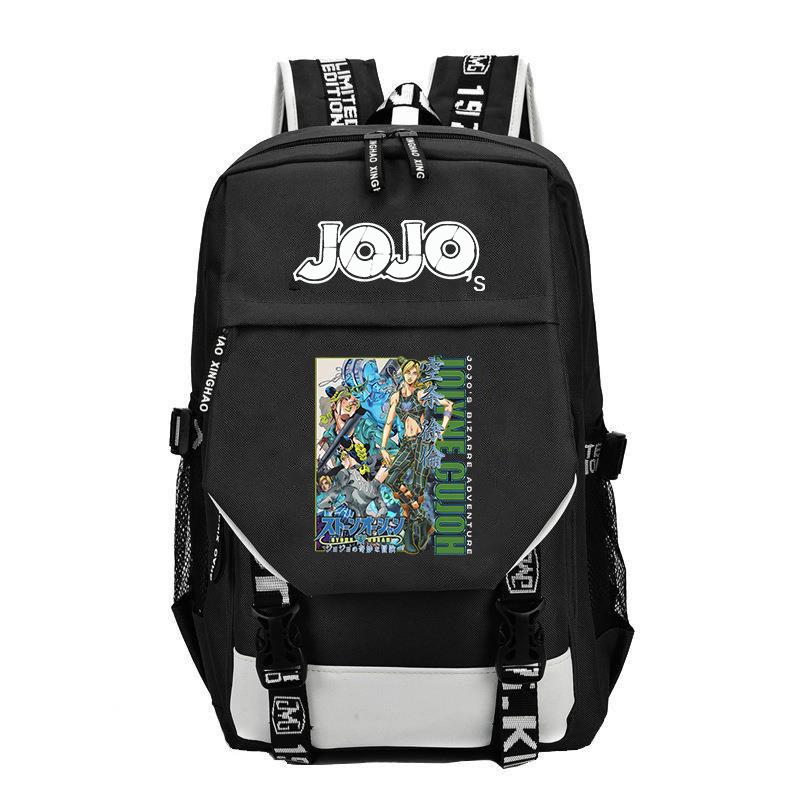 Backpack, Student Animation Fashion Trend Personalized Backpack Men'S And Women'S School Bags