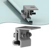 1/4pcs Standing Solar Seam Clamp PV Roof Fixing Mounting Sheet Solar Panel Rack With Screws Washer For Solar Panel Installations