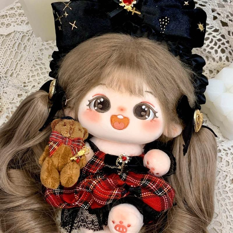 Cotton Doll Genuine Chestnut 20cm Girl Dolls Clothing Set Official Authentic Doll And Doll Clothing Accessories Toys Gifts Dolls