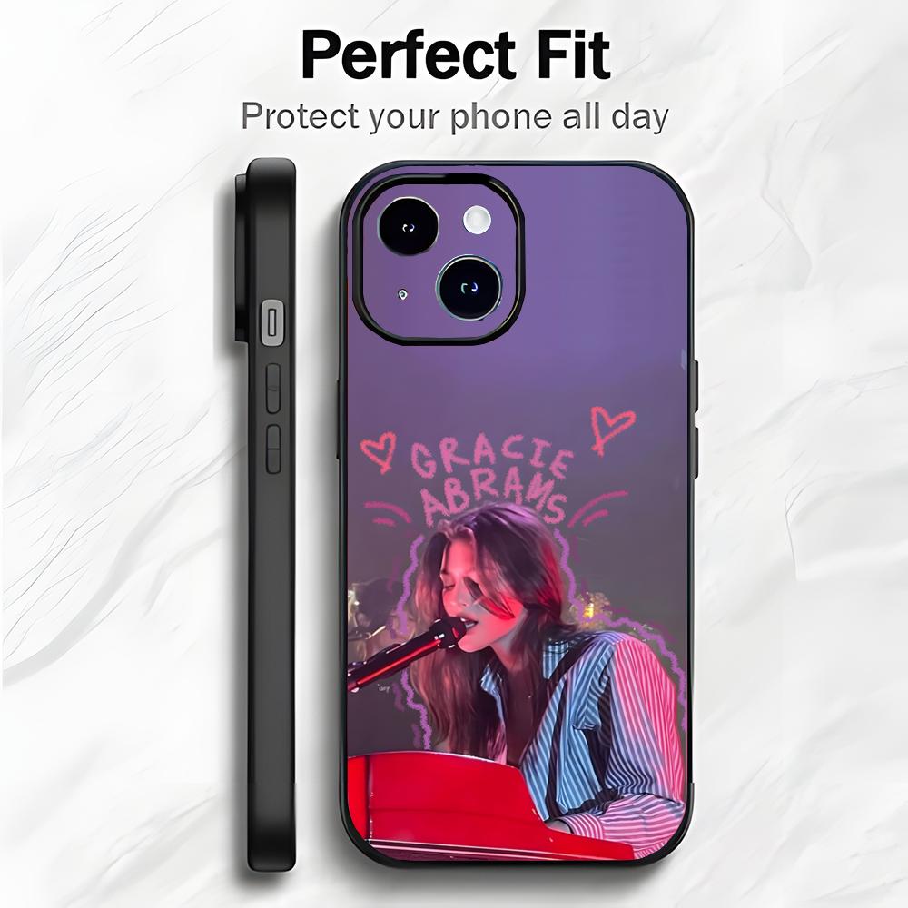 Soft Beautiful Singer G-Gracie Abrams Phone Case Phone Case Soft Packaging Lightweight For iPhone17 16 15 14 13ProMax