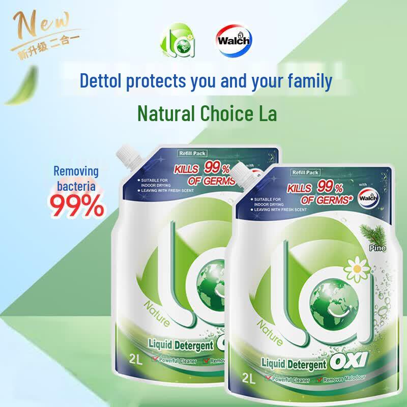 Walch Antibacterial Pine Scent Laundry Detergent
