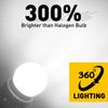 2x AUXITO T20 7443 7440 W21W W21/5W LED Bulb DRL Parking Reverse Lamp Stop Brake Signal Light White/Red/Yellow 12V 360° Lighting Dome Lights 6