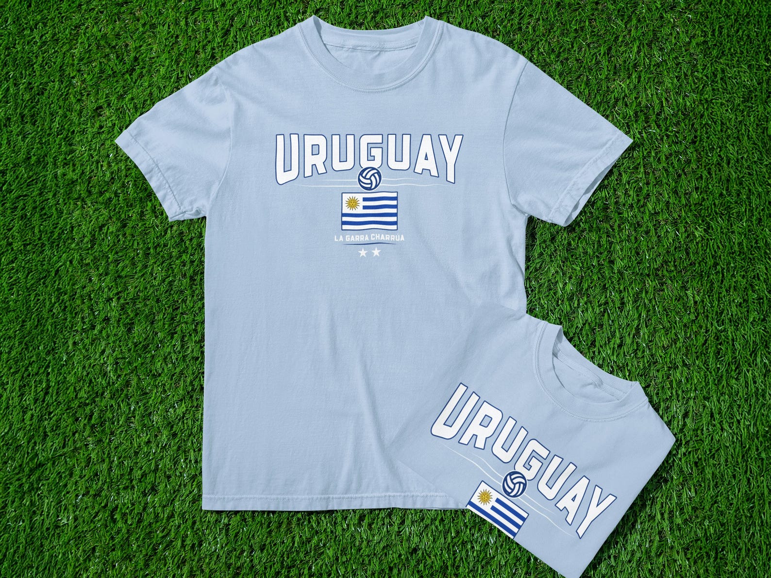 Uruguay Soccer T-Shirt: La Celeste National Team Tee 2XL
