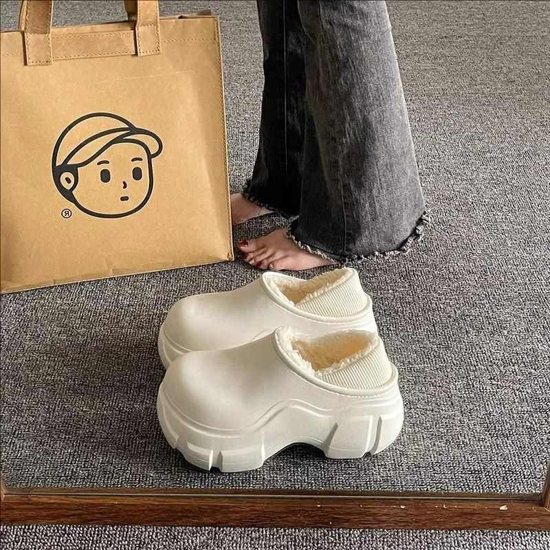 Fashion Women Boots Winter New Fashion Retro Platform Ankle Boots Women Casual Comfortable Flats Shoes for Women Thickened Boots