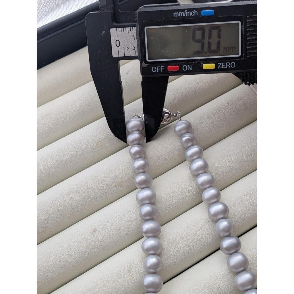 Used Pearl Necklace Baroque Pearl Freshwater Pearl Daily Ceremonial Occasion Gray New