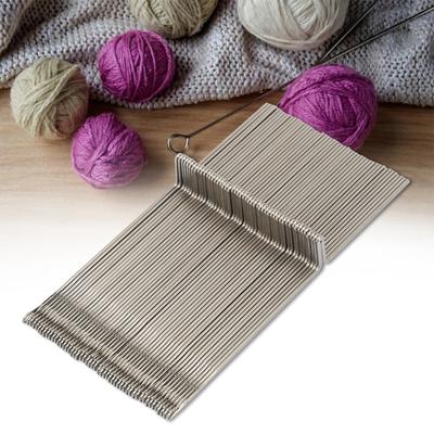 50 Stück Stahl Strickmaschinennadeln Webwerkzeug Weber Zubehör Passend für KR830 KR838 KR850