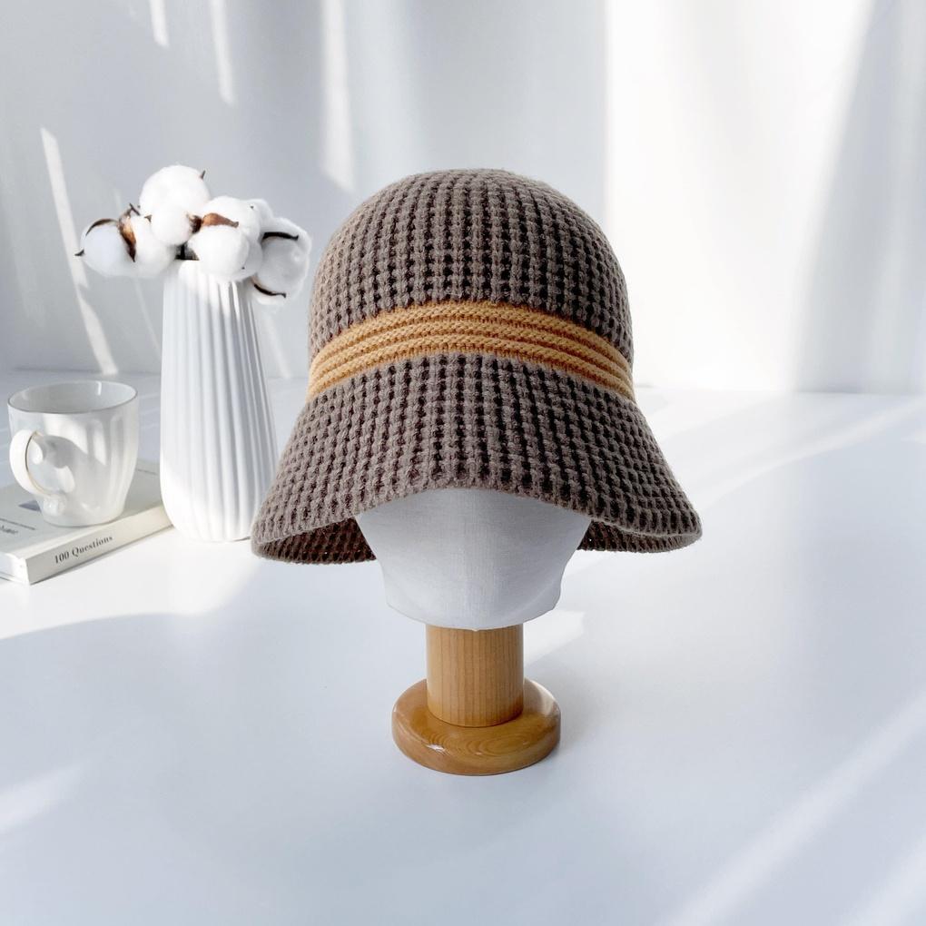 Women's and Men's Daily Waffle Color Block Bucket Hat