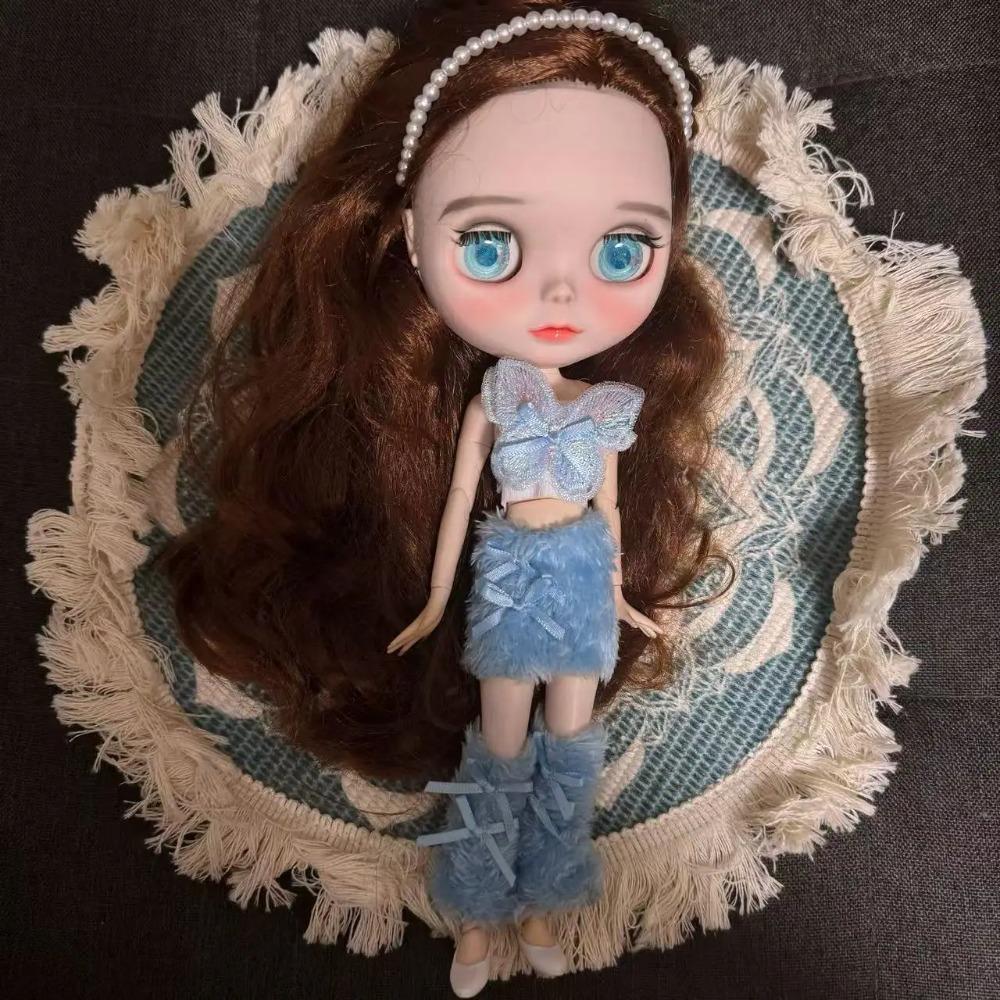 Mode 1/6 Blythe Puppen Outfit Niedlich Ersatzkleidung Blythe Puppen Kleidung Set Zubehör