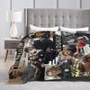 Tim Bradford Rookie Blankets Fleece  Soft Throw Blankets for Airplane Travel Bed Rug