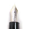 Great MONTBLANC fountain pen Meisterstück 149 Cap type Black gold 14K mens Used
