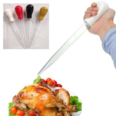 Truthahn-Öl-Tropfer, Kochen, Truthahn, Hühneröl-Tropfer, BBQ-Lebensmittel-Aroma-Bratspritze, Schlauchpumpe, Küchenhelfer