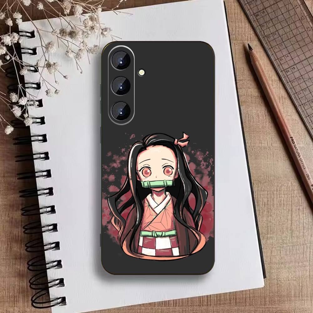 Nezuko S-Kamado Phone Case For Samsung Galaxy A73,A72,A71,A70,A52,A51 Others Soft Black Cover